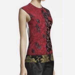Derek Lam Floral Patchwork top blouse